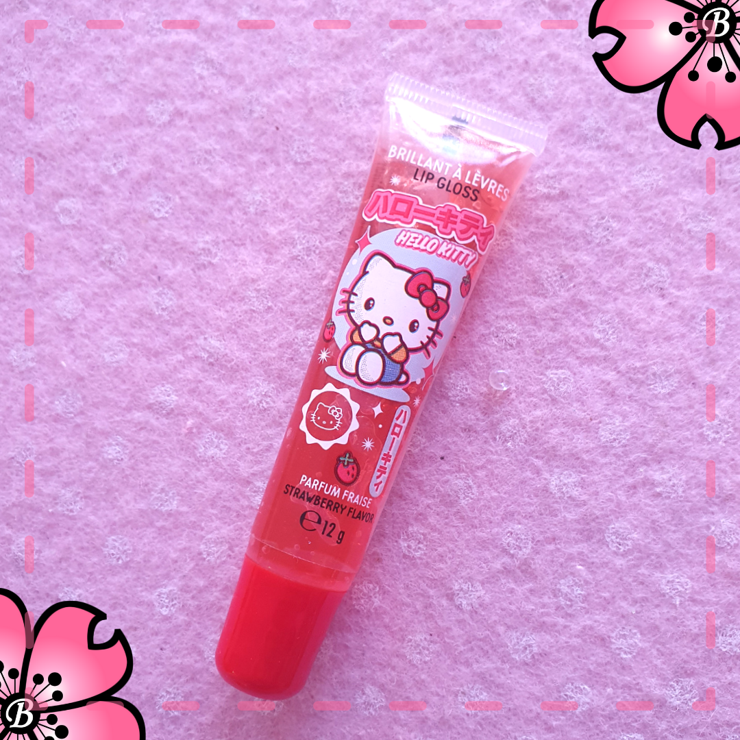 Hello kitty lip gloss alla fragola