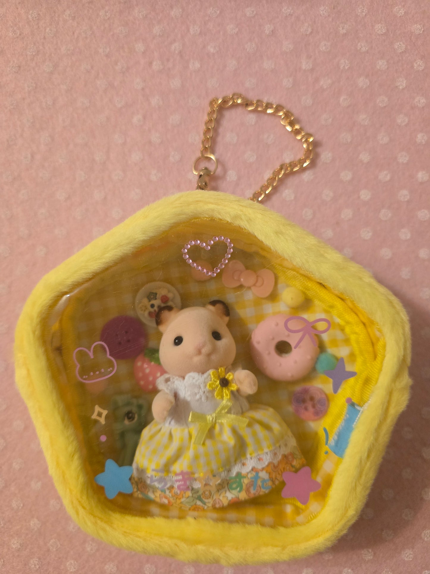 Sylvanian families bag charm criceti nella stella (japan import '25)