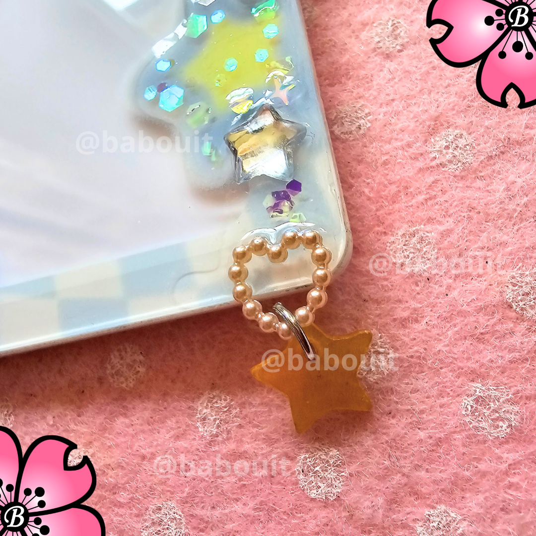 Binder Card holder per Badge e photocard kpop Azzurro Stelle