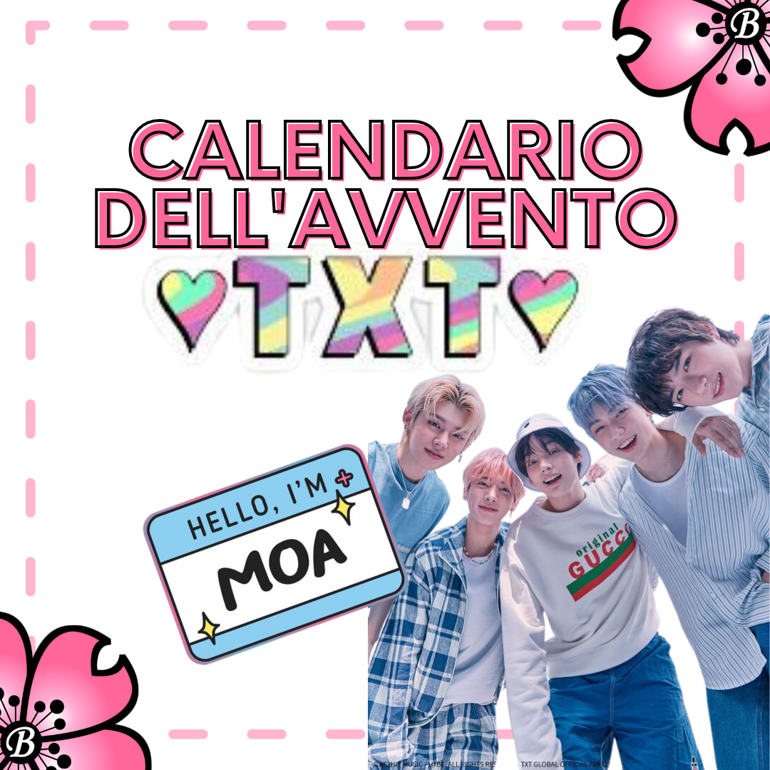 Calendario dell'Avvento Kpop - TXT con 24 sorprese *NEW RESTOCK*