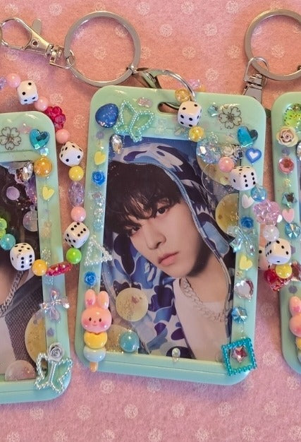 Card Holder Stray Kids con Photocard ufficiale Dominate Celebrate pop up store