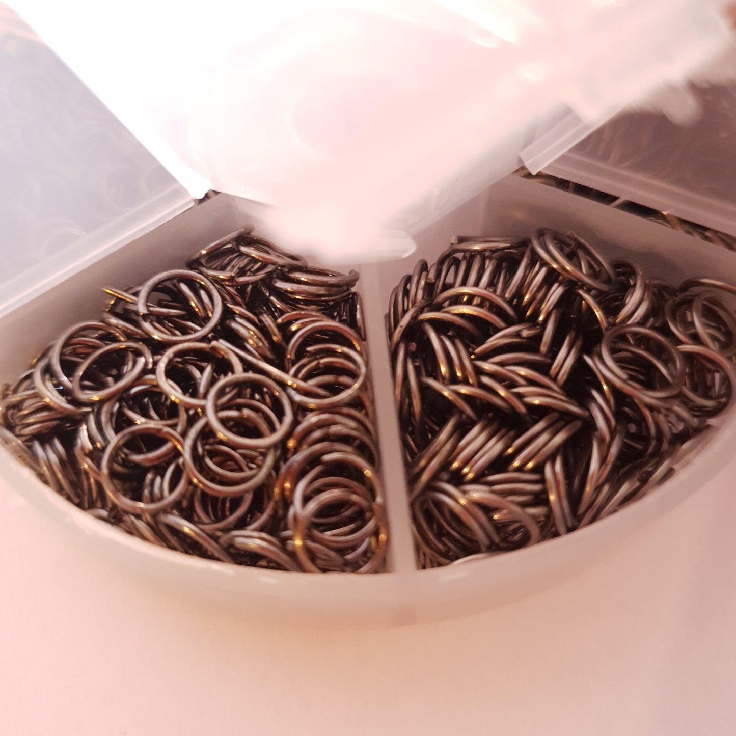 Rings for costume jewelery - 1800 pieces in kit