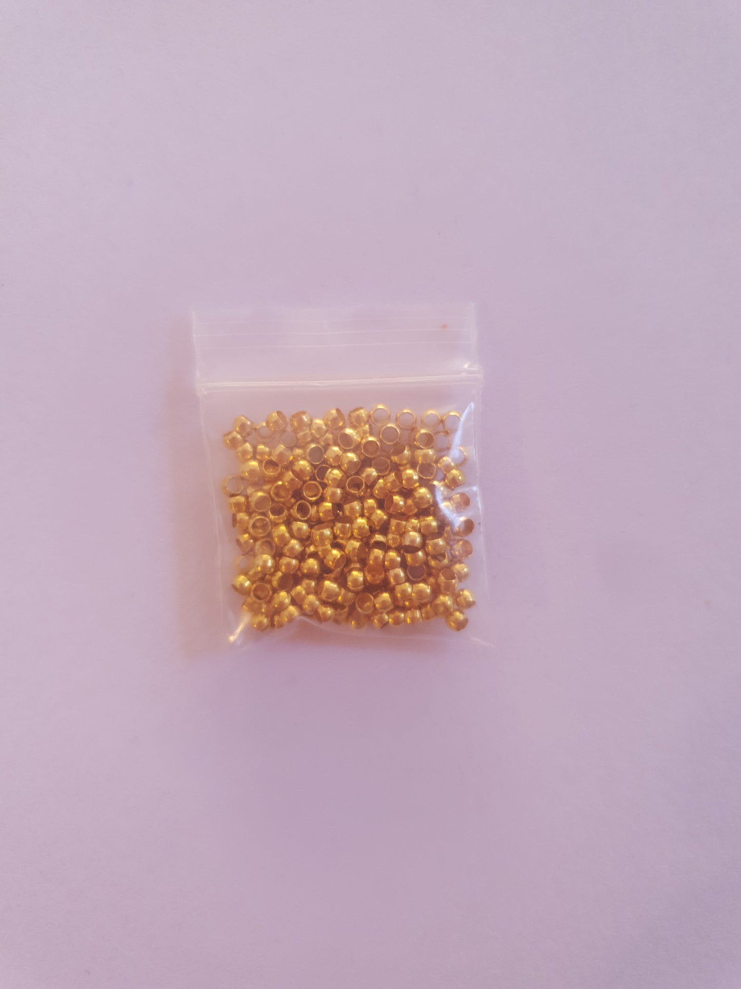 Crimps to create costume jewellery