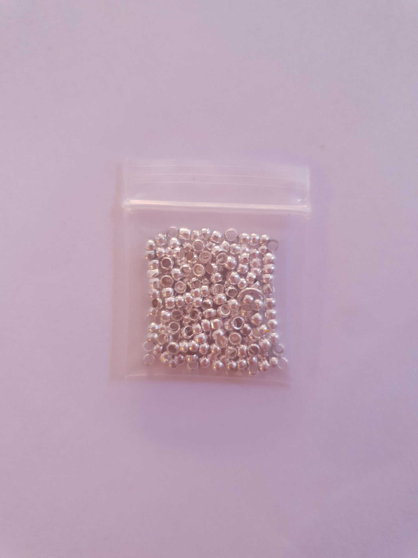 Crimps to create costume jewellery