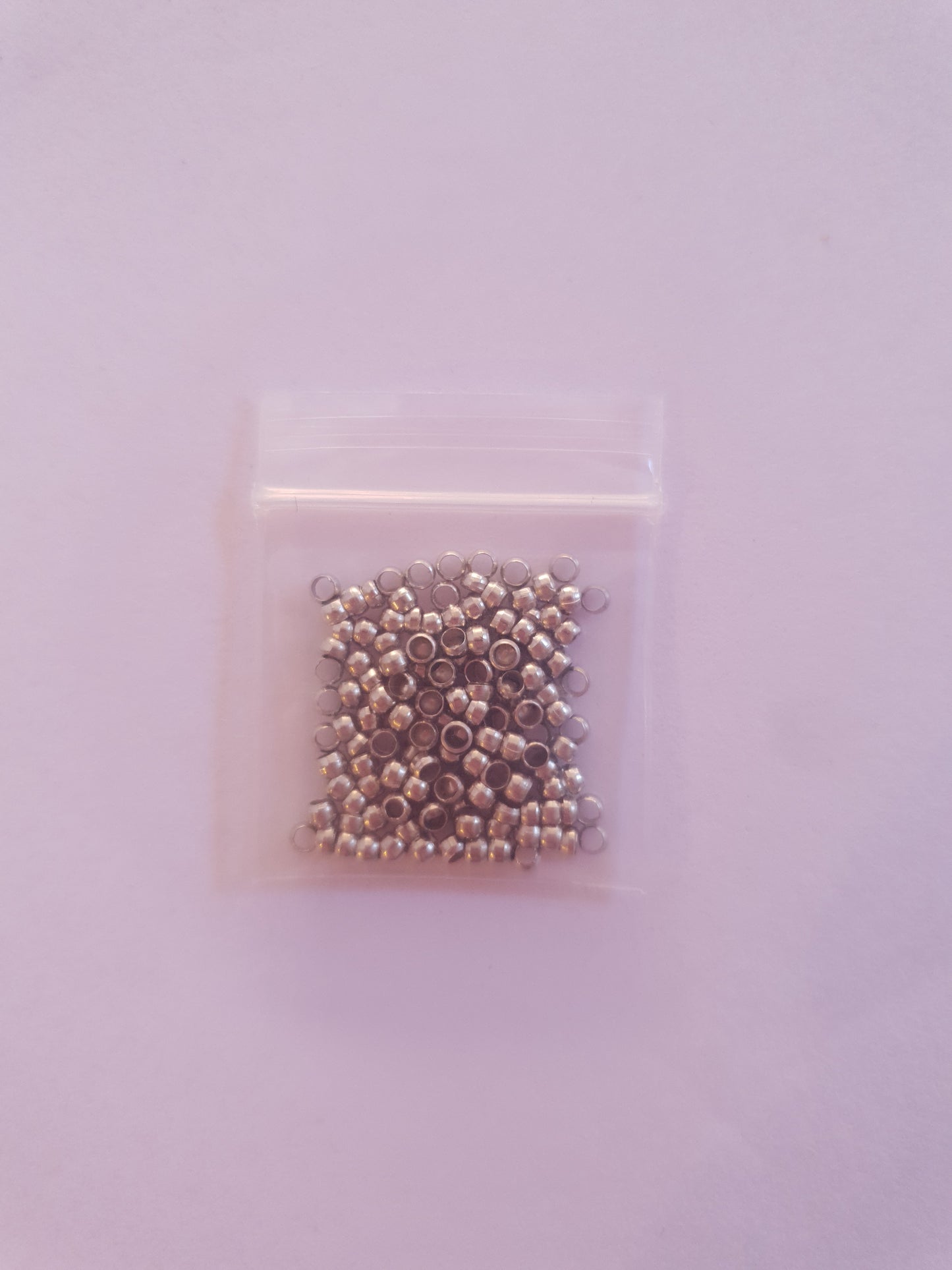 Crimps to create costume jewellery