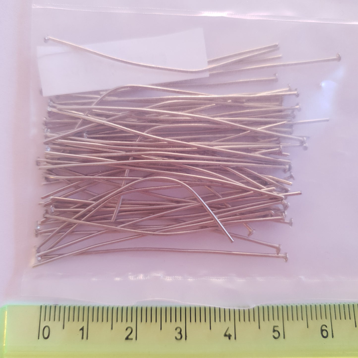 Nails for costume jewellery