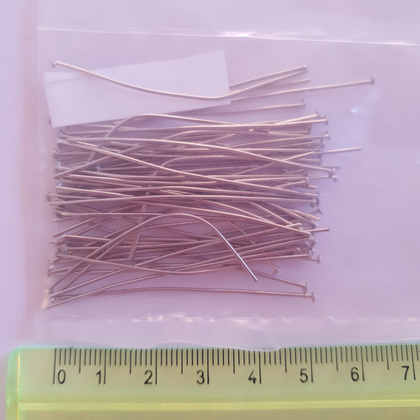 Nails for costume jewellery
