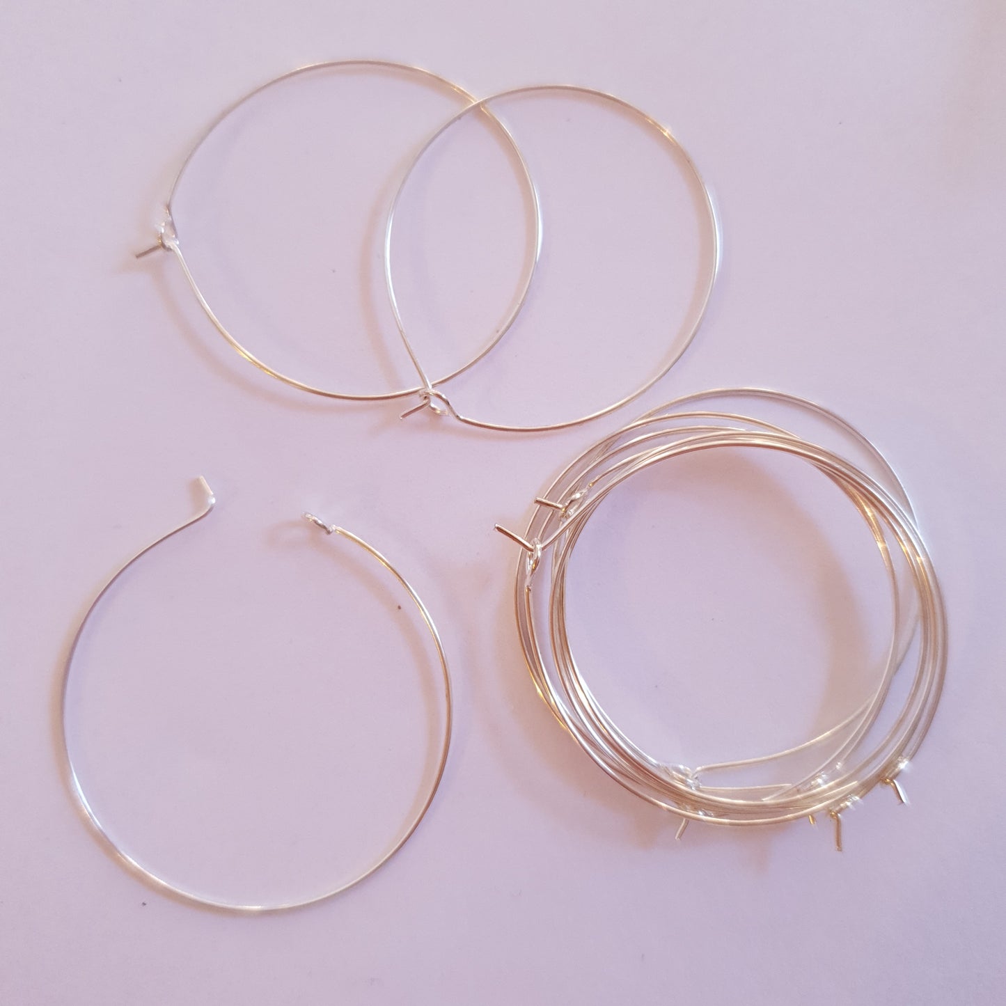 Bases for creating earrings - earwires, candlesticks, earcuffs, pins