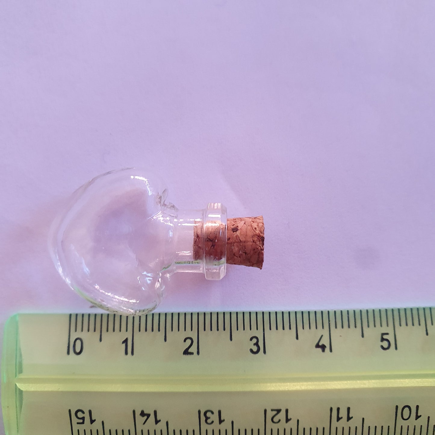 Miniature glass flasks - various shapes