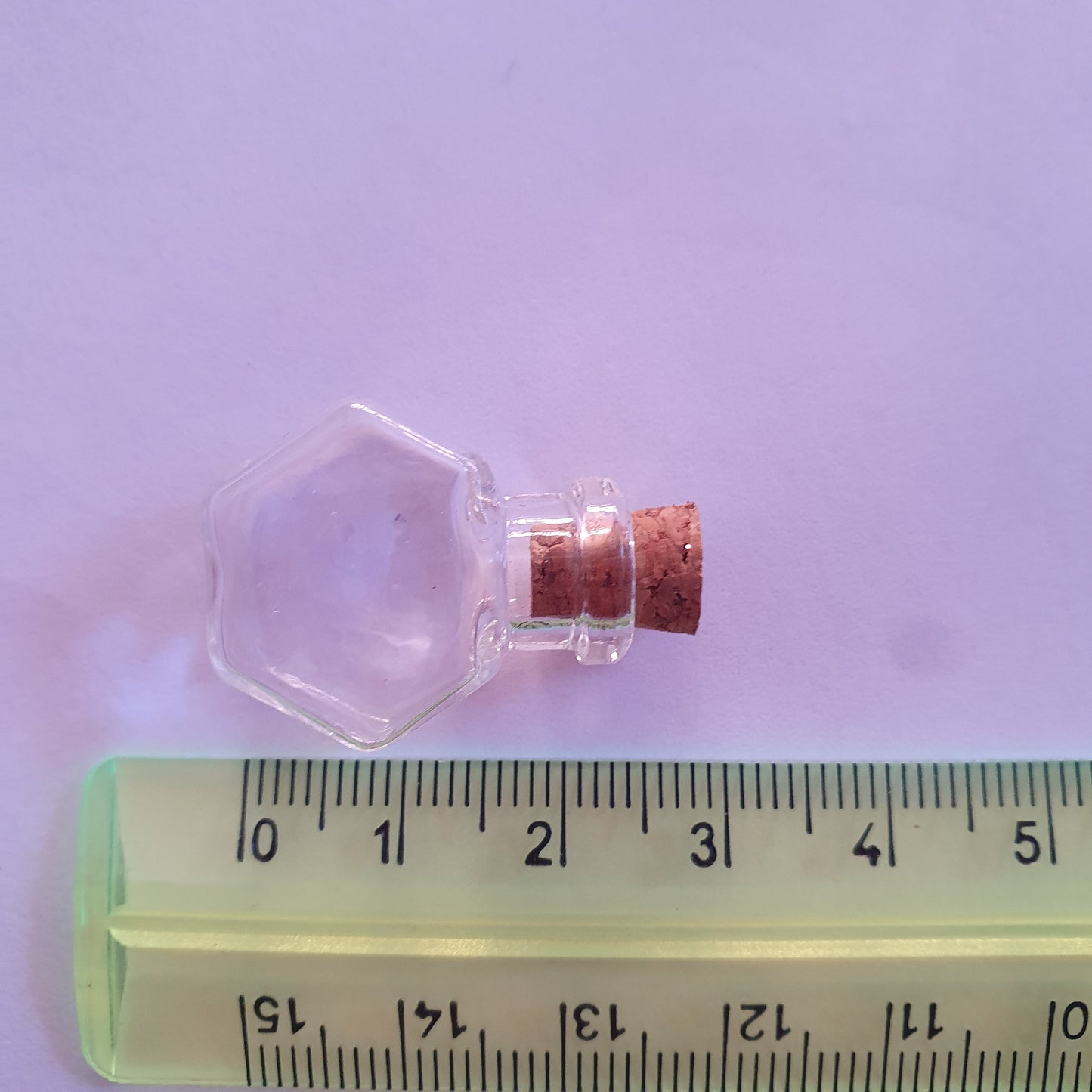 Miniature glass flasks - various shapes
