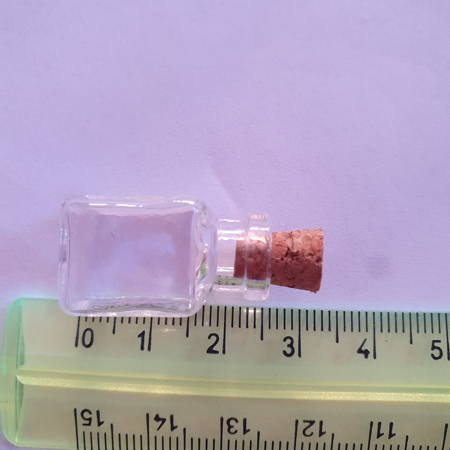Miniature glass flasks - various shapes