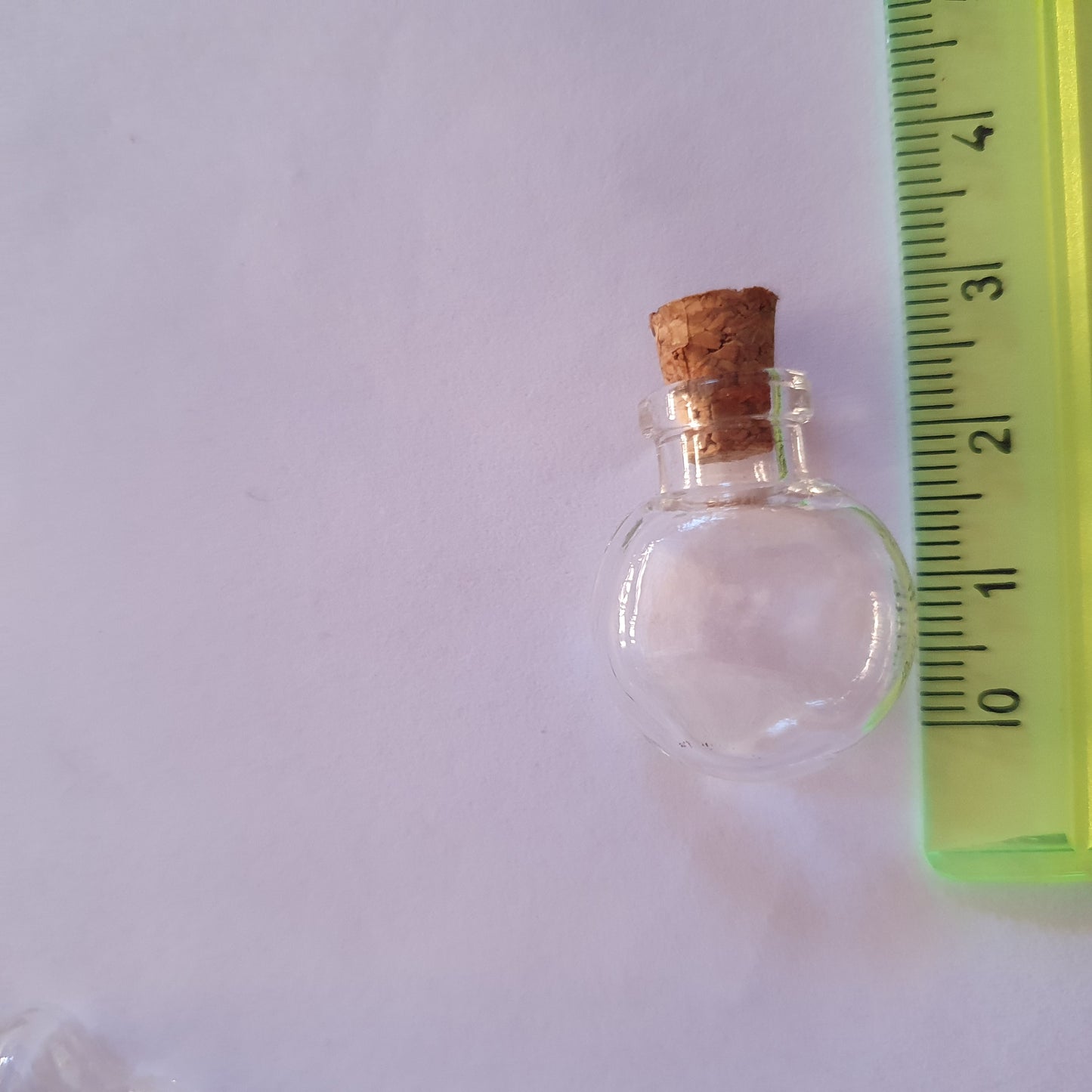 Miniature glass flasks - various shapes