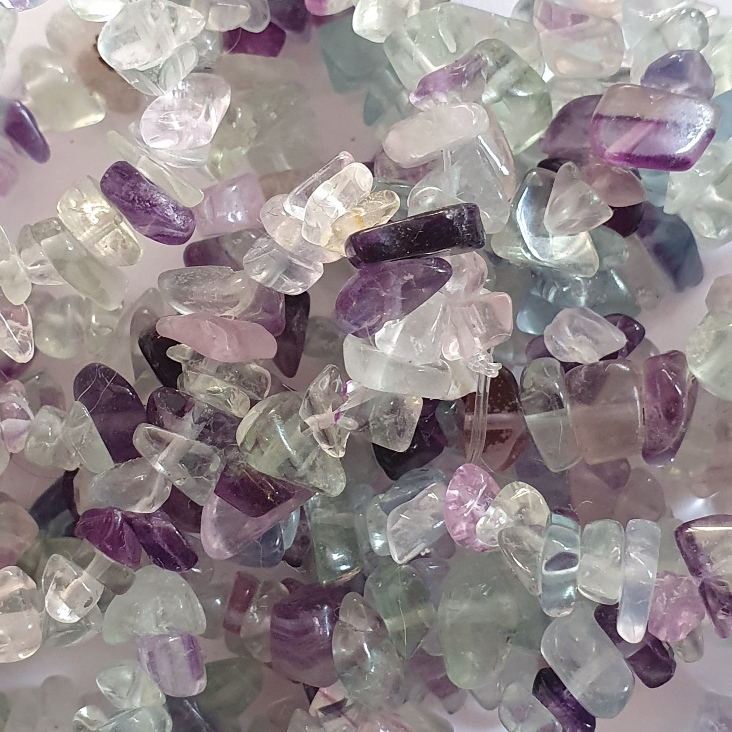 Natural stone chips - 100 pieces - of your choice