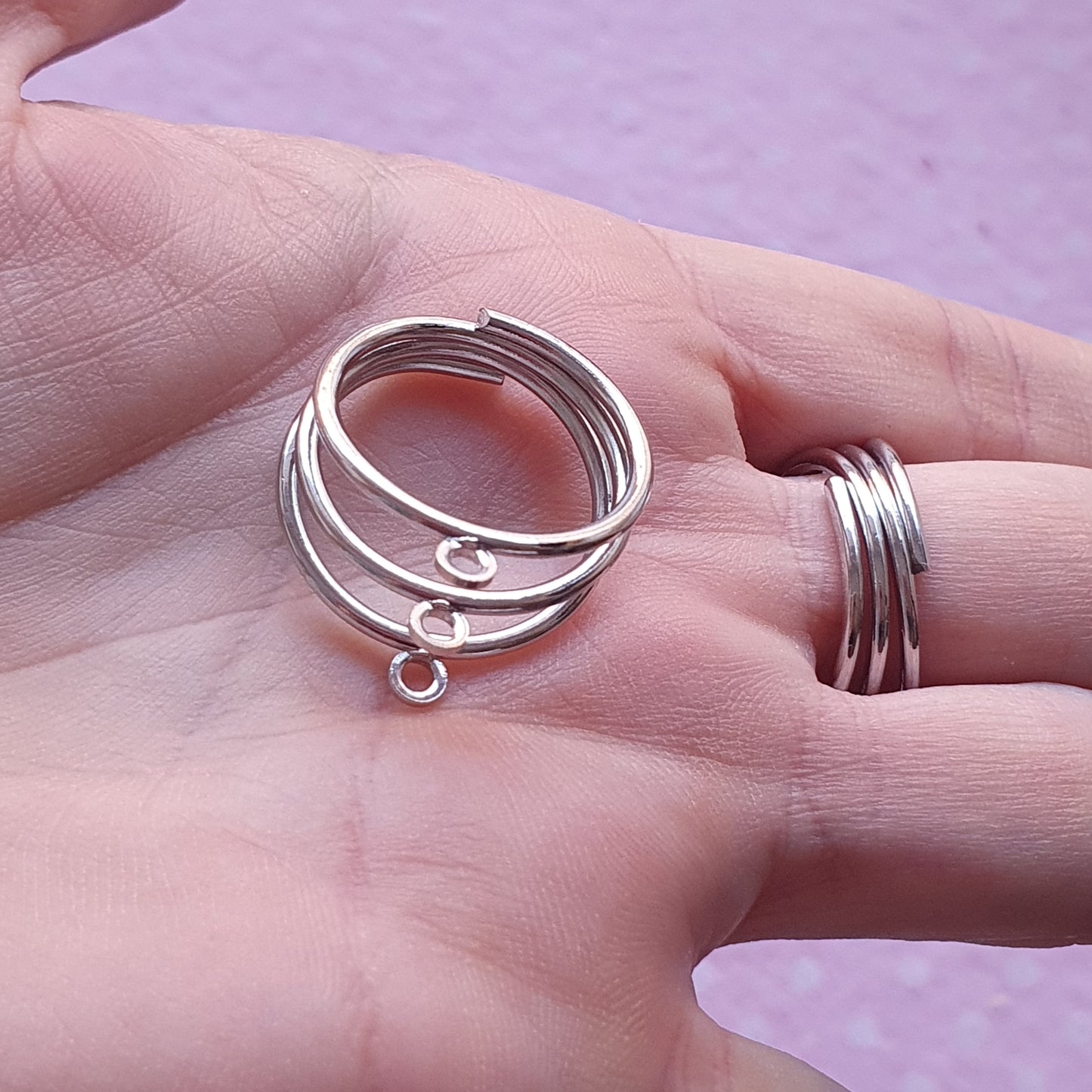 Bases for creating rings - mix 30 pieces