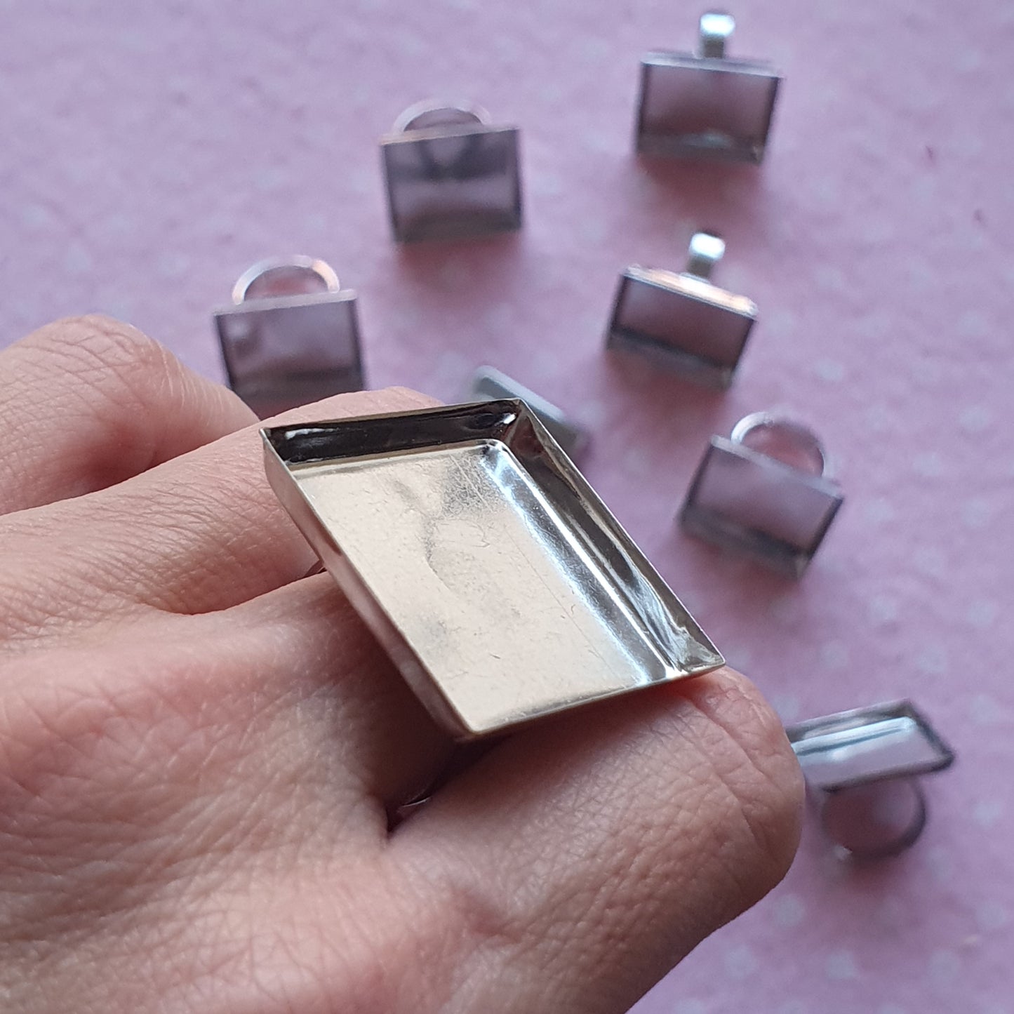Bases for creating rings - mix 30 pieces