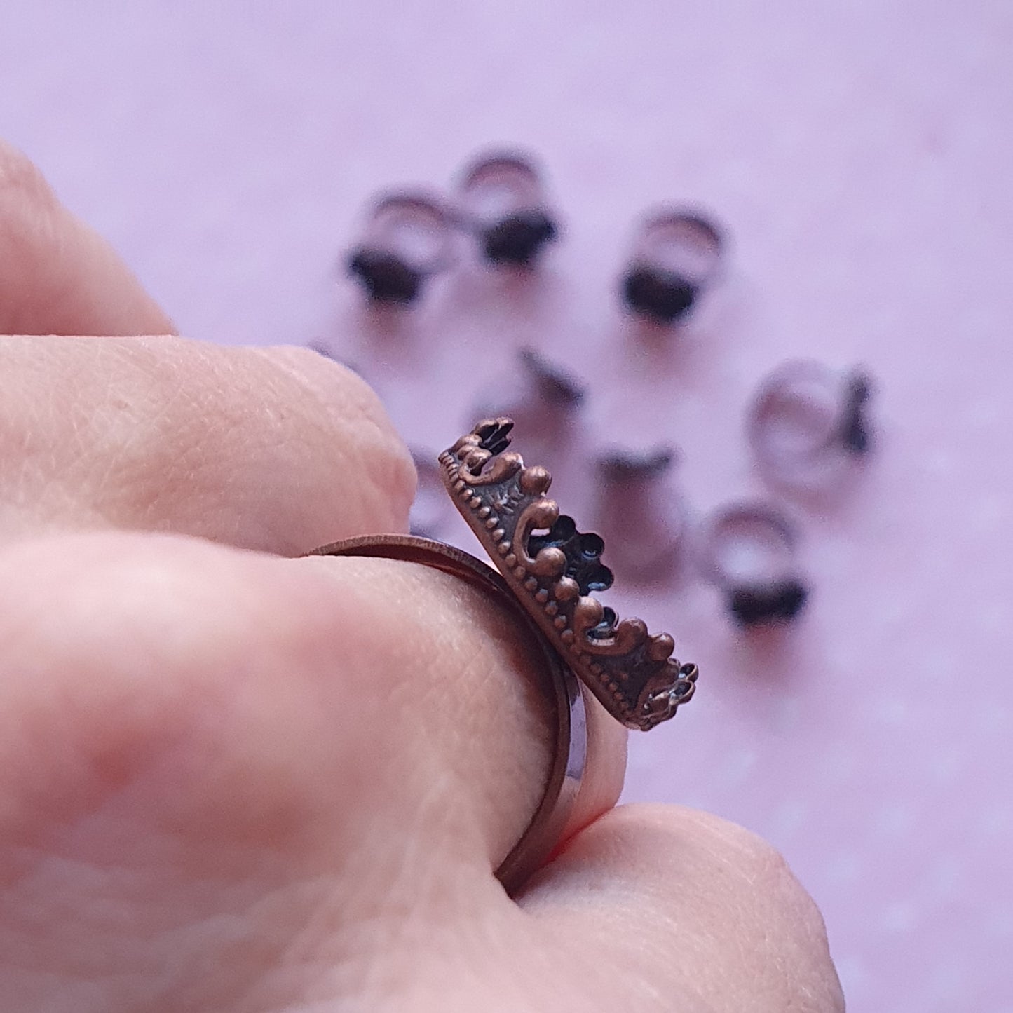 Bases for creating rings - mix 30 pieces