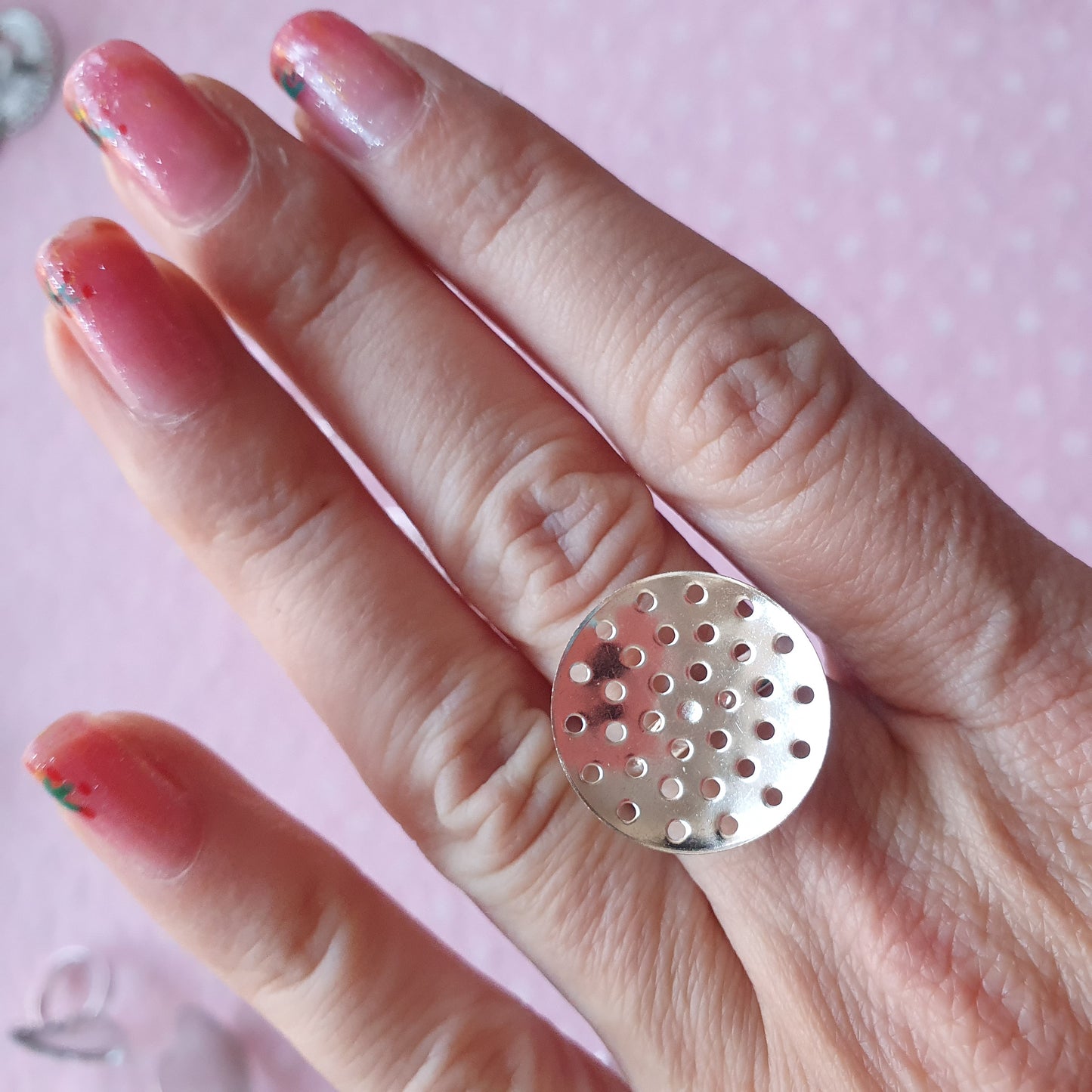 Bases for creating rings - mix 30 pieces