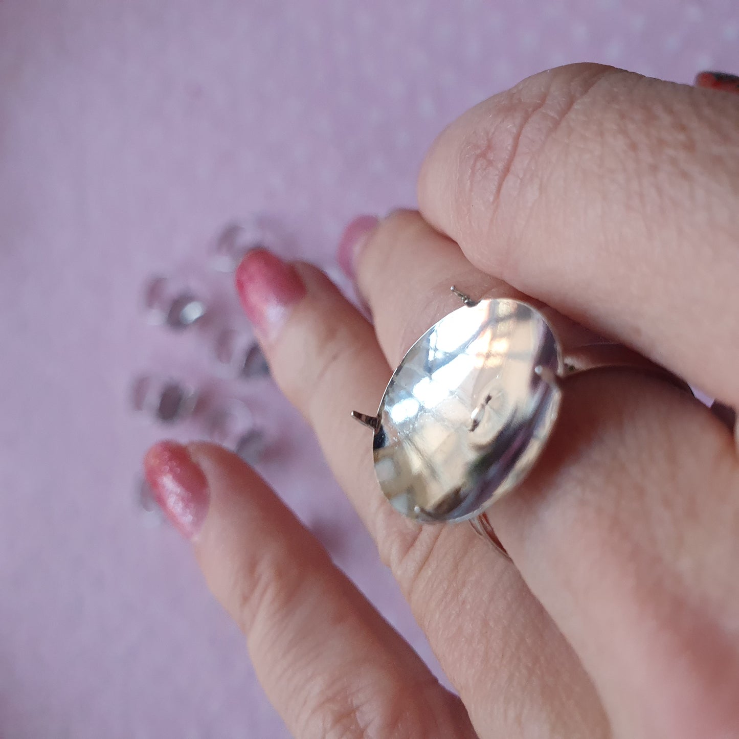 Bases for creating rings - mix 30 pieces