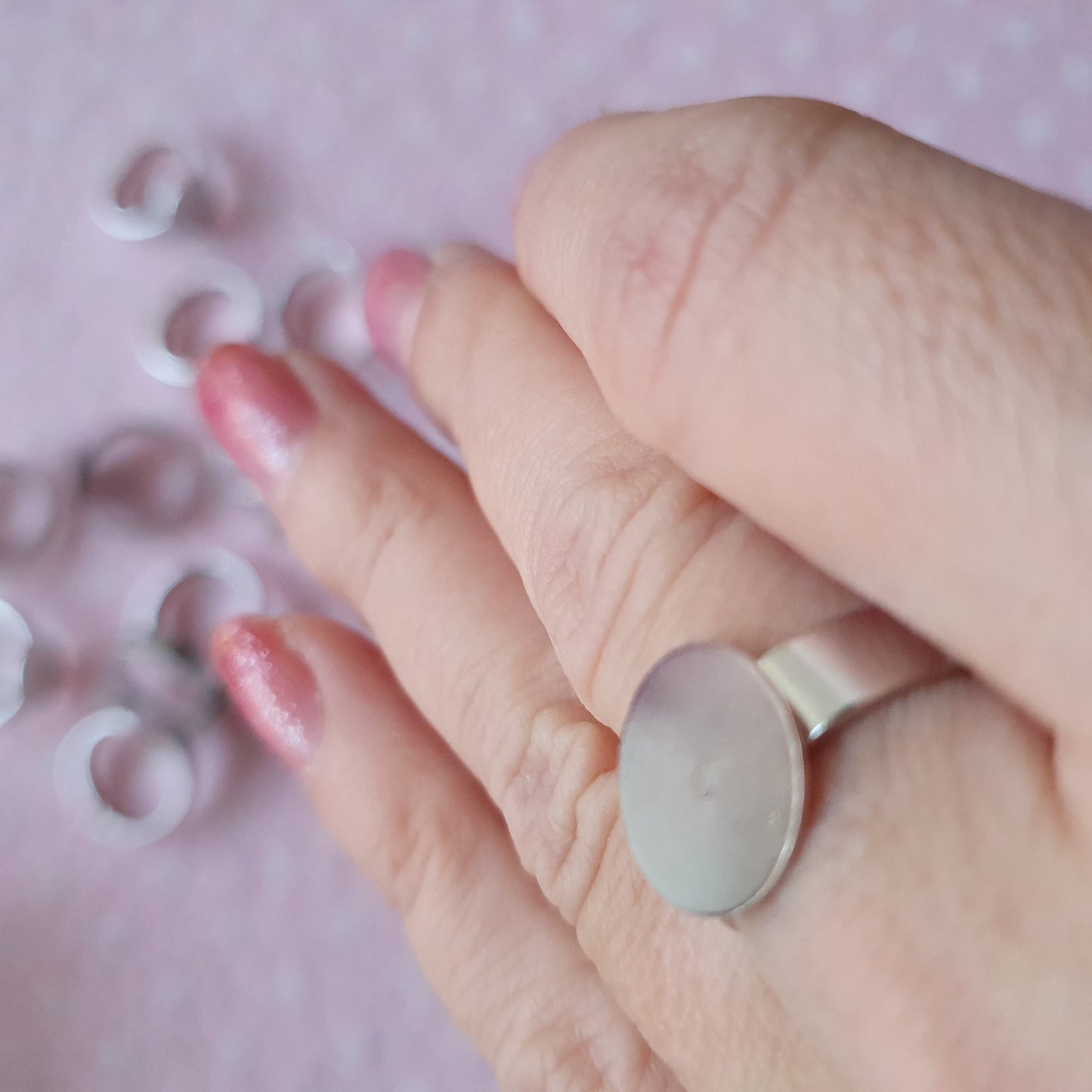 Bases for creating rings - mix 30 pieces