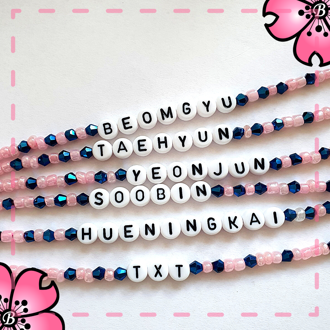 Bracciale Kpop stan - TXT - Scegli il tuo Bias
