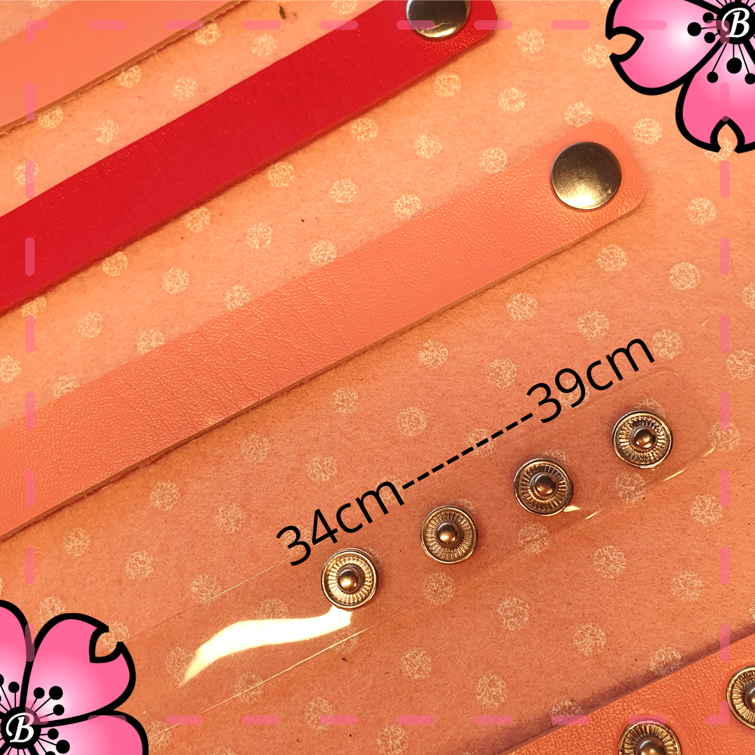 Choker Cuore in ecopelle - scegli il colore