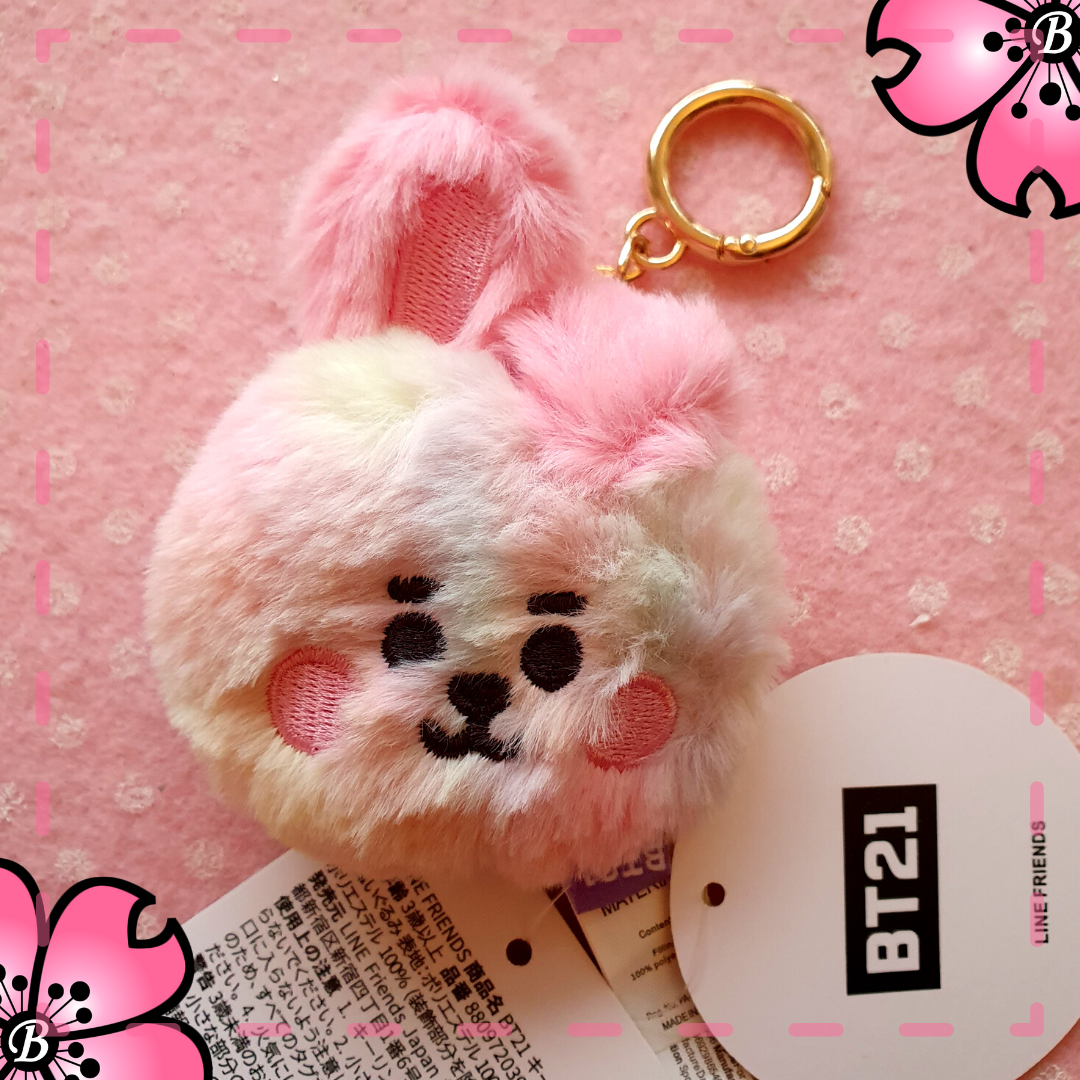 BTS portachiavi peluche BT21 linea Pastello