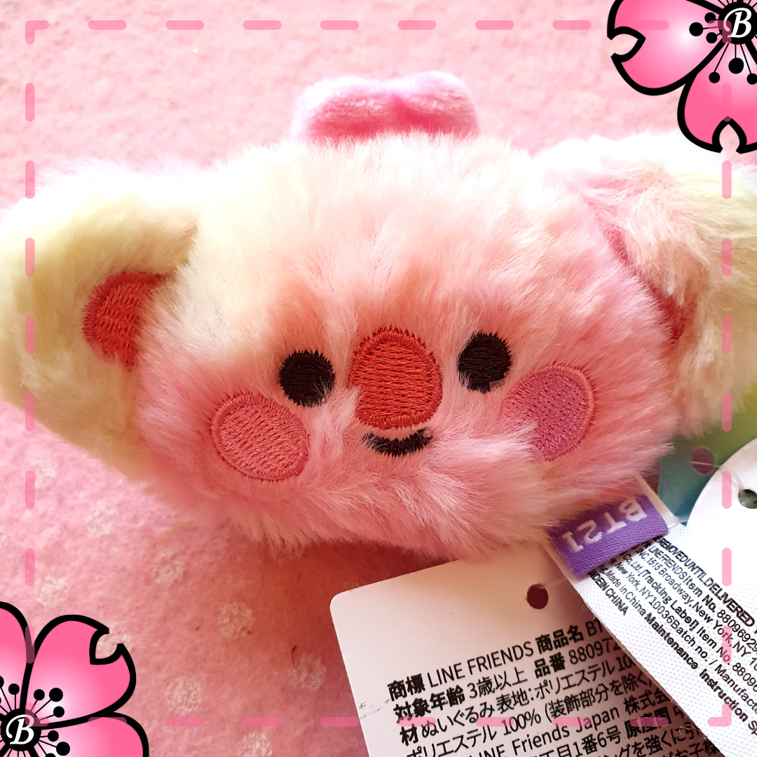 BTS portachiavi peluche BT21 linea Pastello