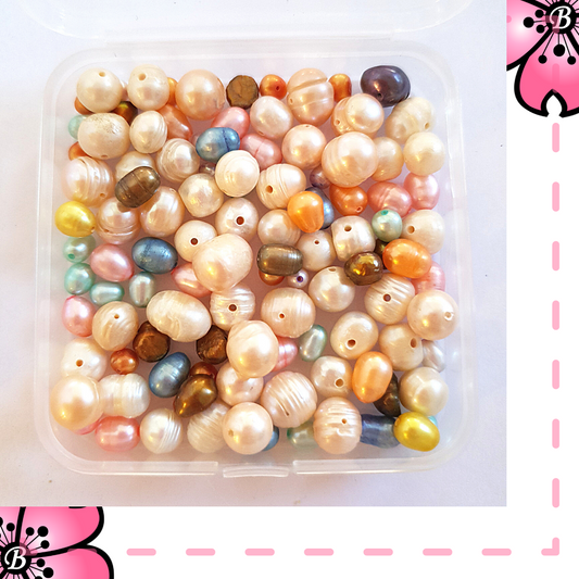 Freshwater pearls - mix