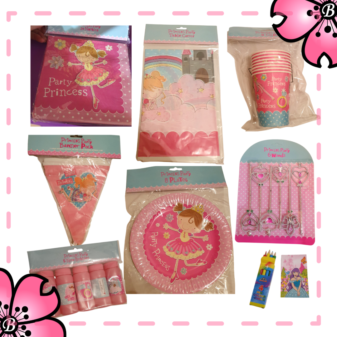 PRINCESSES - Everything for the party - setup and gadgets
