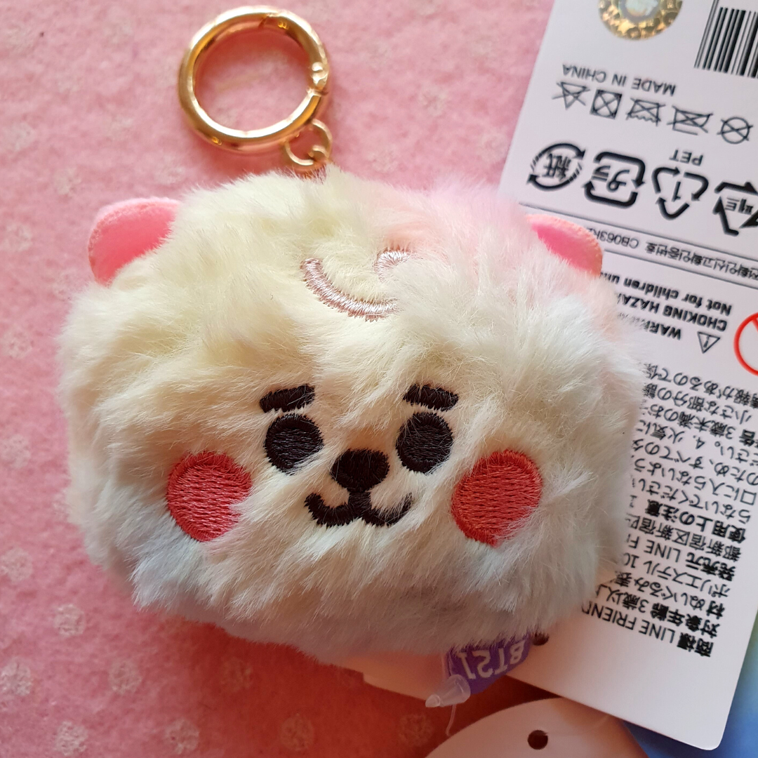 BTS portachiavi peluche BT21 linea Pastello