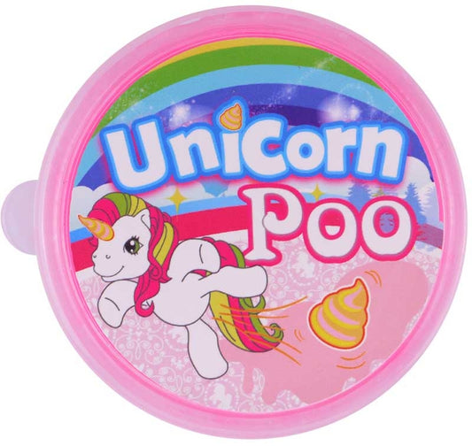 UNICORN POO Pink Glitter Unicorn Slime
