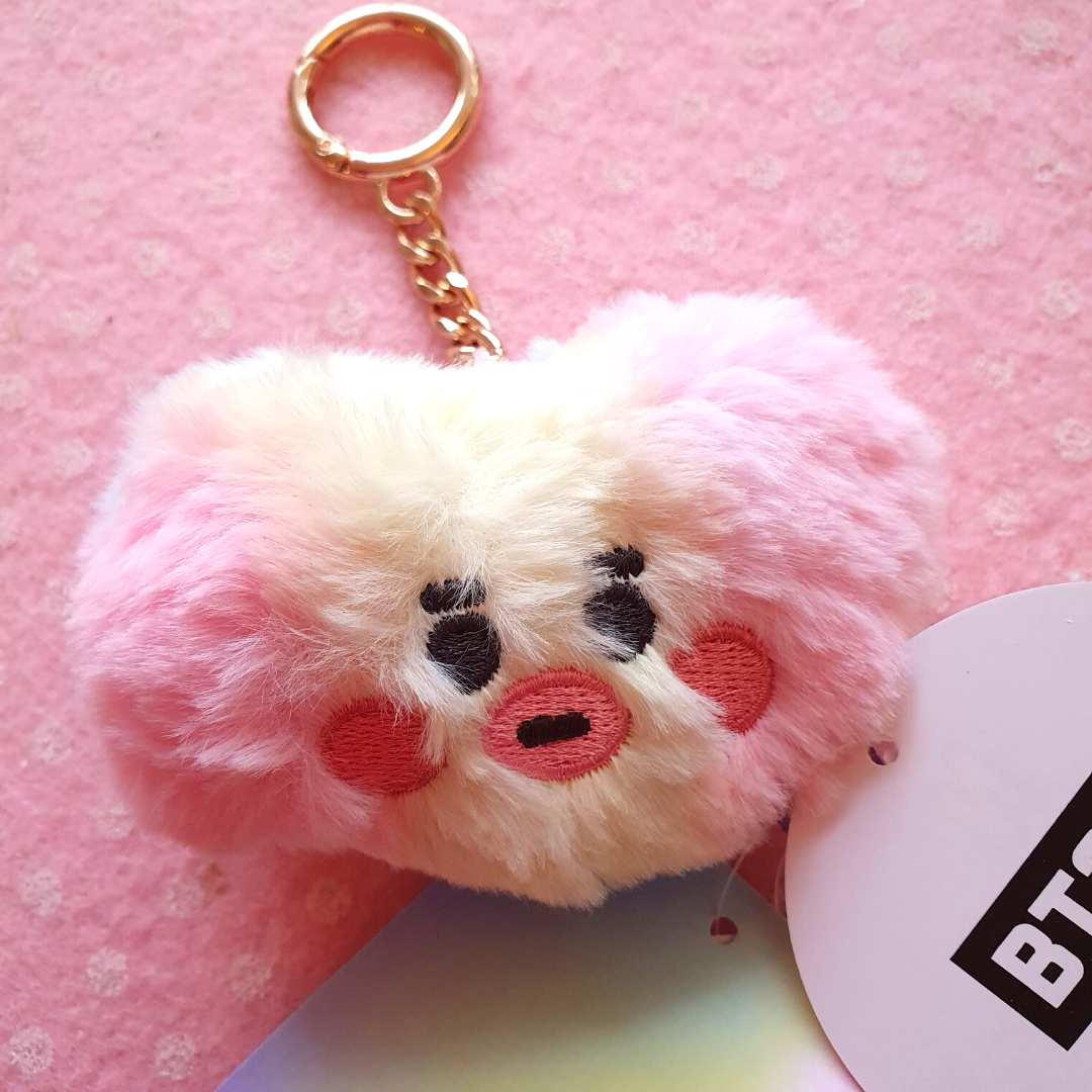 BTS portachiavi peluche BT21 linea Pastello