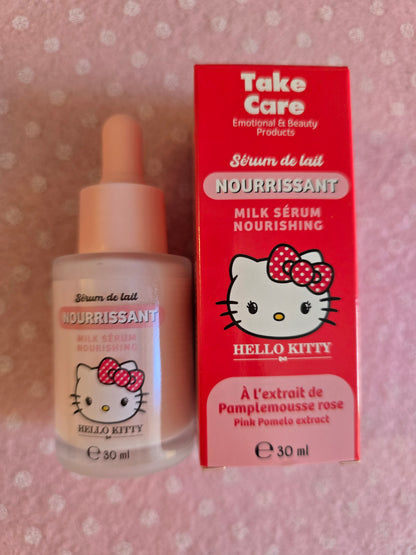 Hello Kitty prodotti per la skin care: balm, serum, lip oil, maschera