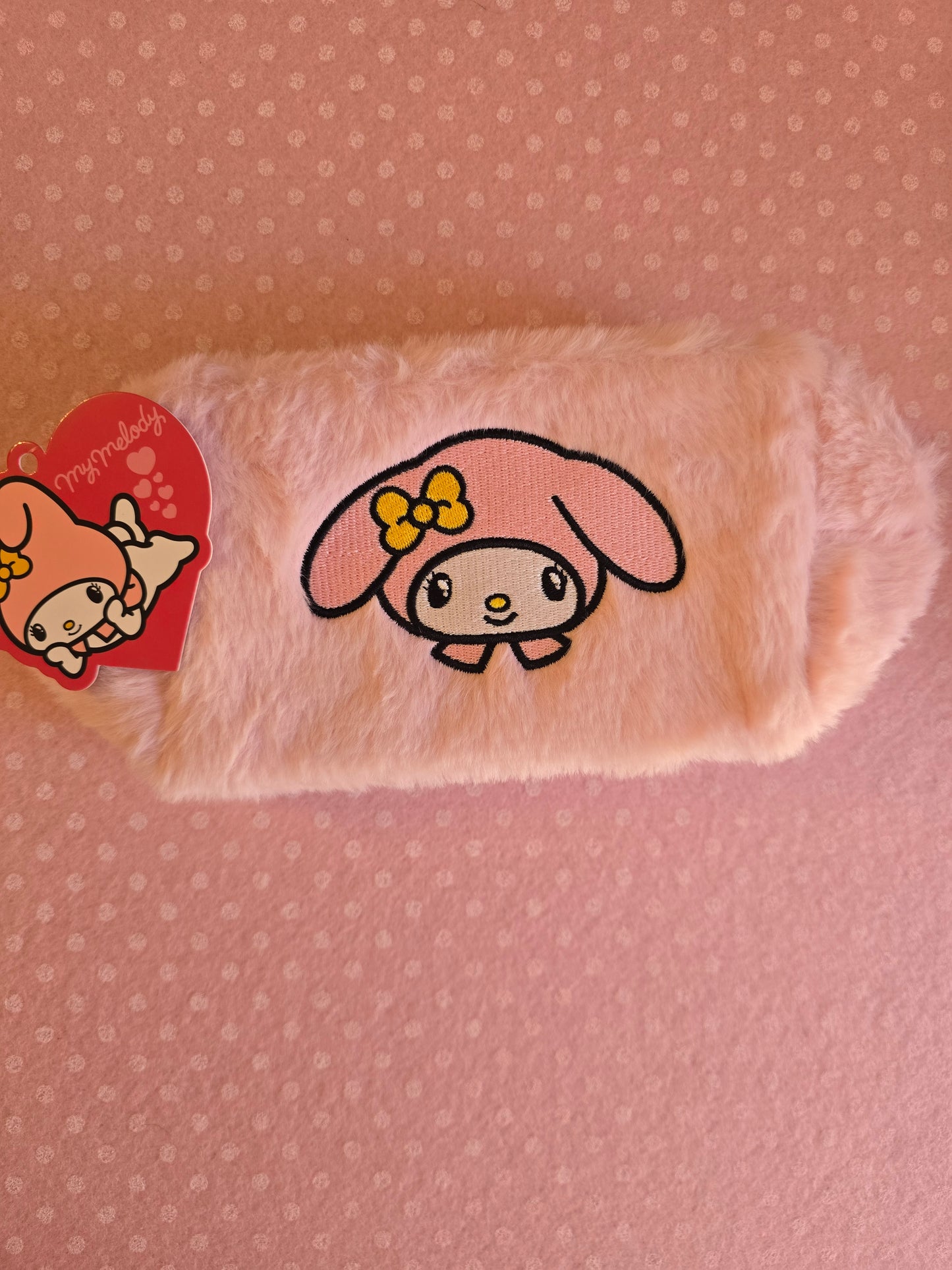 My Melody Pochette in peluche, crema mani e unghie