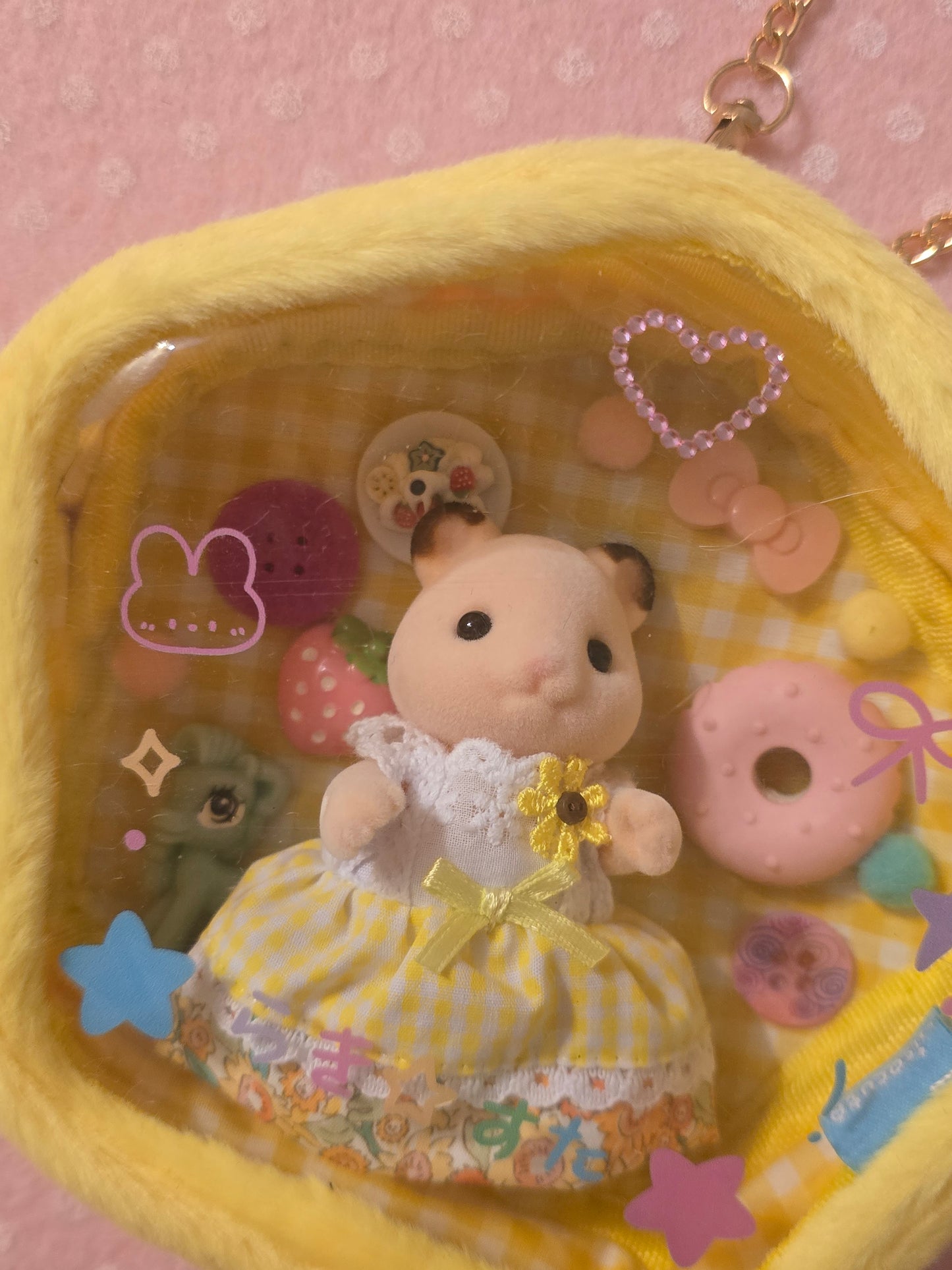 Sylvanian families bag charm criceti nella stella (japan import '25)