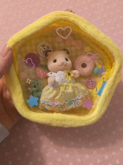 Sylvanian families bag charm criceti nella stella (japan import '25)