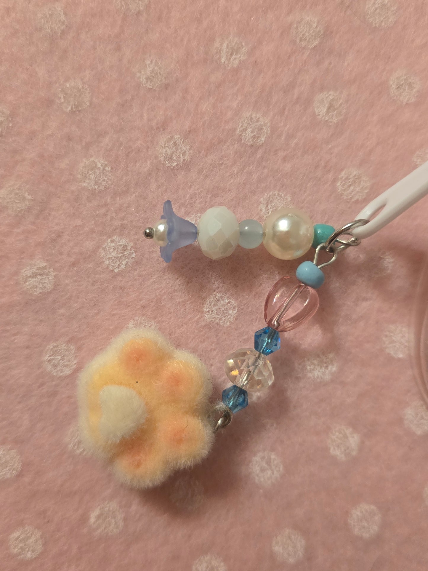 Sylvanian families bag charm coniglio con fiori