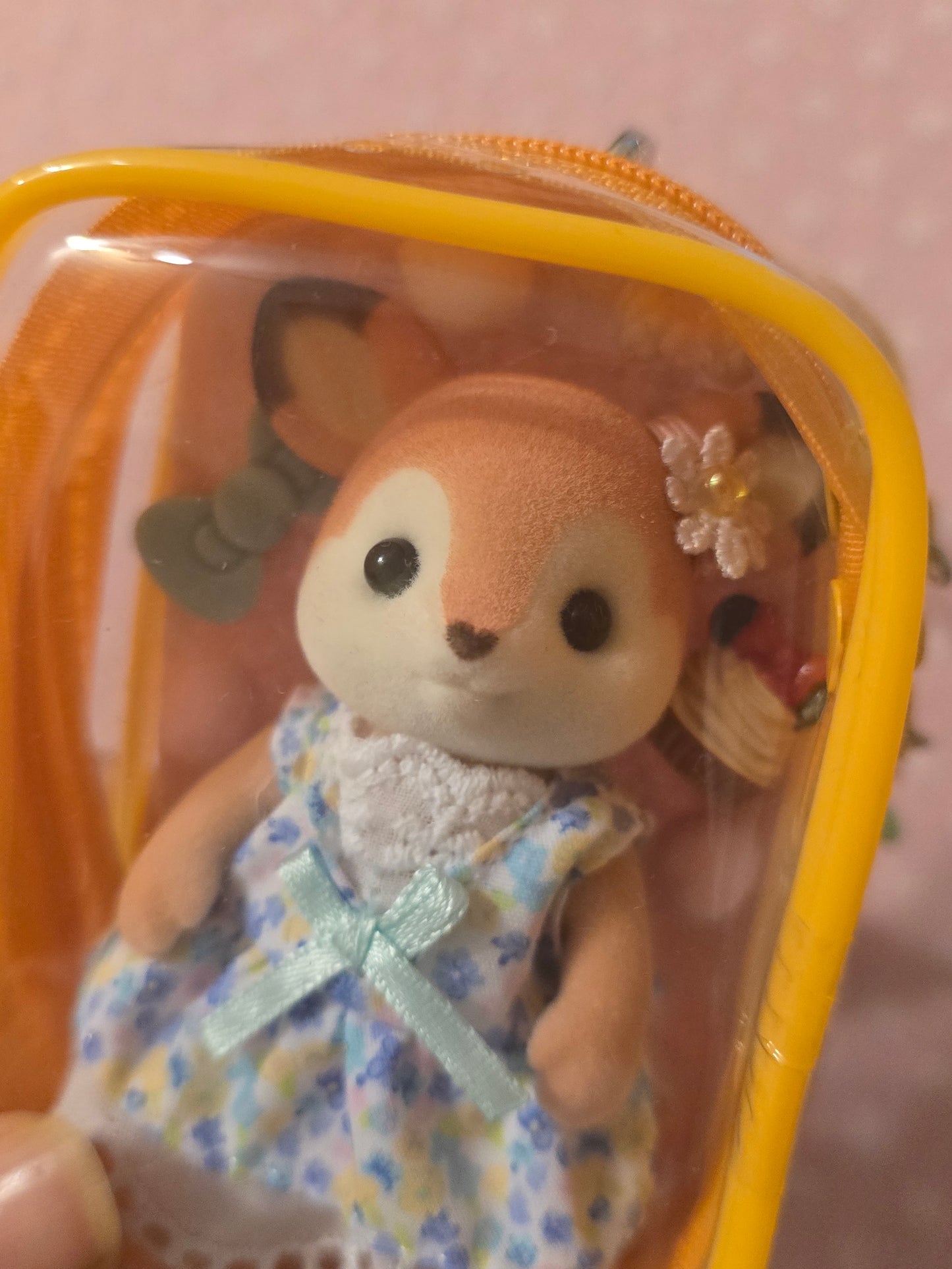 Sylvanian families bag charm cervo