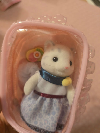 Sylvanian families bag charm leopardo delle nevi (japan import 2025)