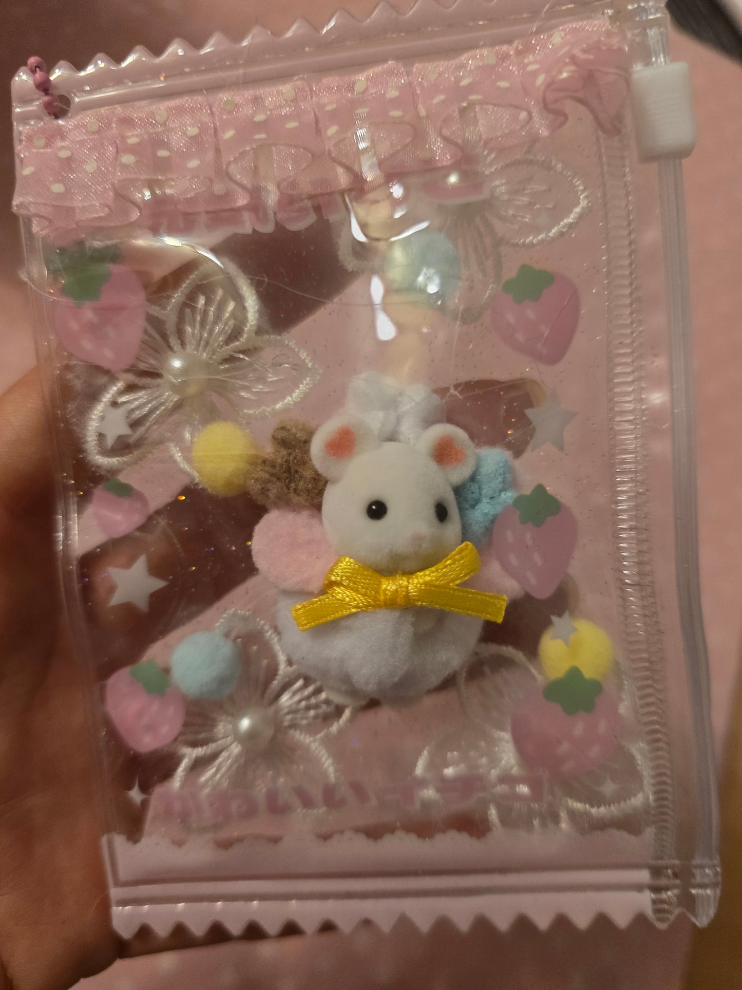 Sylvanian families bag charm trio popcorn baby (japan import '25) topino