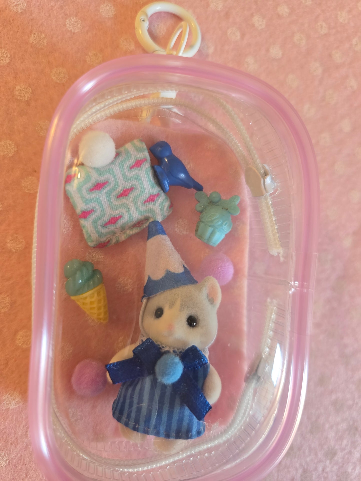 Sylvanian families bag charm baby party (japan import '25) blu