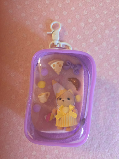 Sylvanian families bag charm baby party (japan import '25) giallo