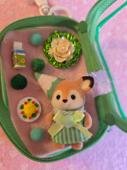 Sylvanian families bag charm baby party (japan import '25) verde