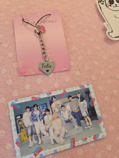 Skz Sauna bundle Felix: peluche +pc + charm