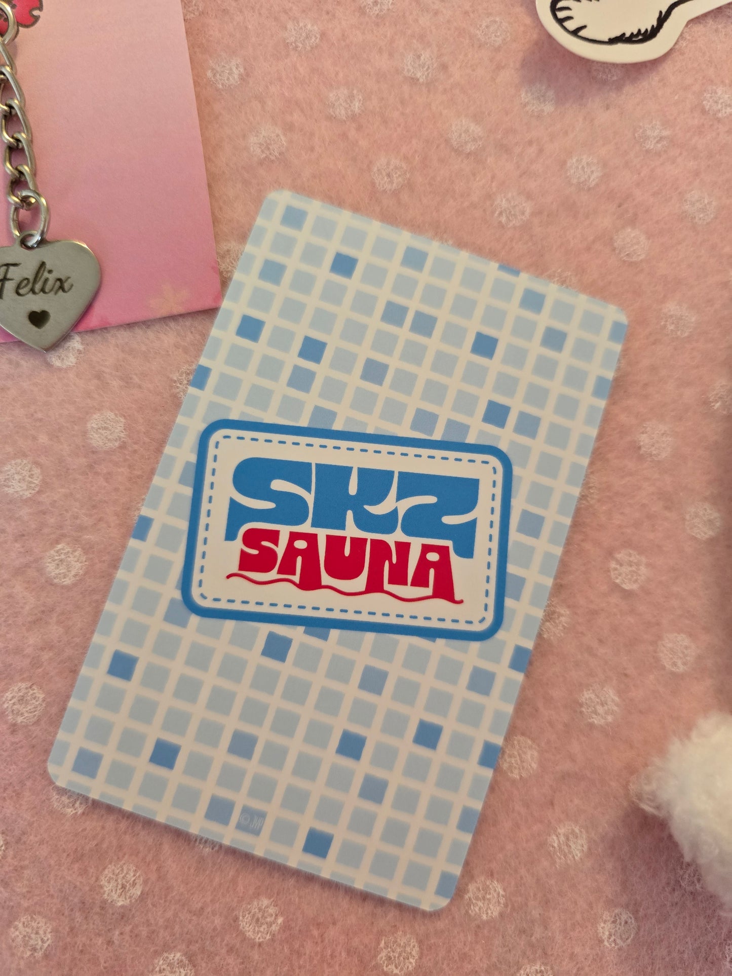 Skz Sauna bundle Felix: peluche +pc + charm