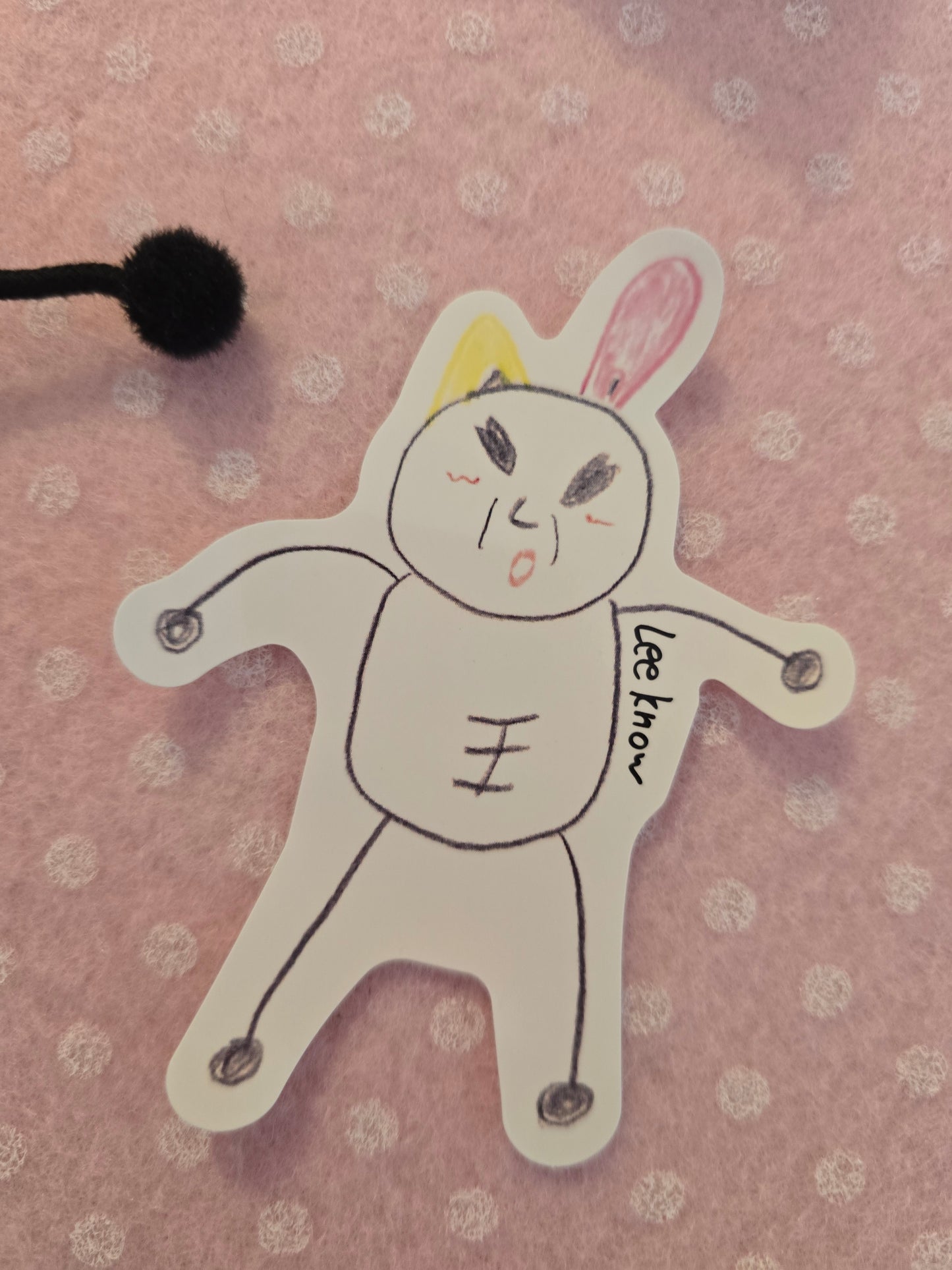 Skz Sauna bundle Lee Know: peluche +pc + charm