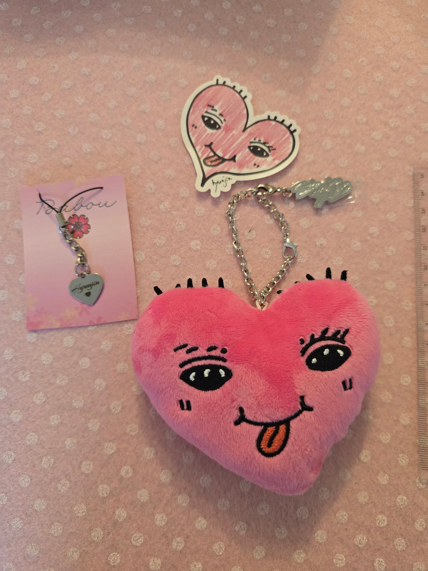 Skz Sauna bundle Hyunjin: peluche +pc + charm