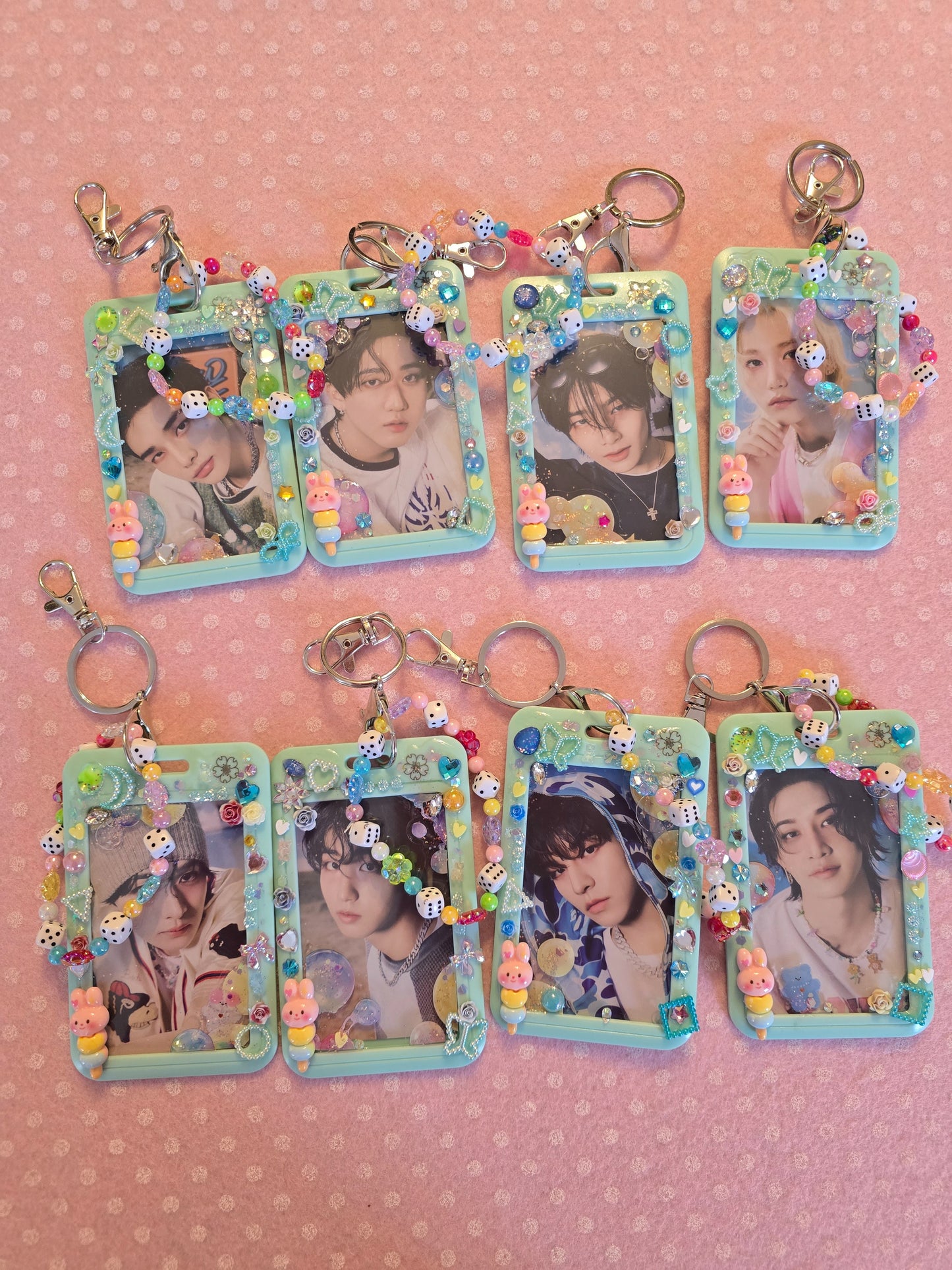 Card Holder Stray Kids con Photocard ufficiale Dominate Celebrate pop up store