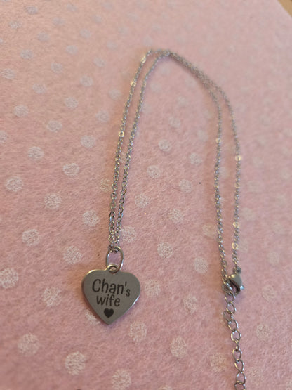 Collana "scegli tuo marito" Stray Kids inspired