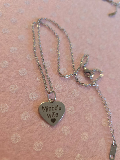Collana "scegli tuo marito" Stray Kids inspired